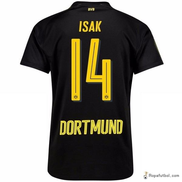 Camiseta Borussia Dortmund Replica Segunda Ropa Isak 2017/18